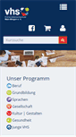 Mobile Screenshot of kvhs-mainz-bingen.de